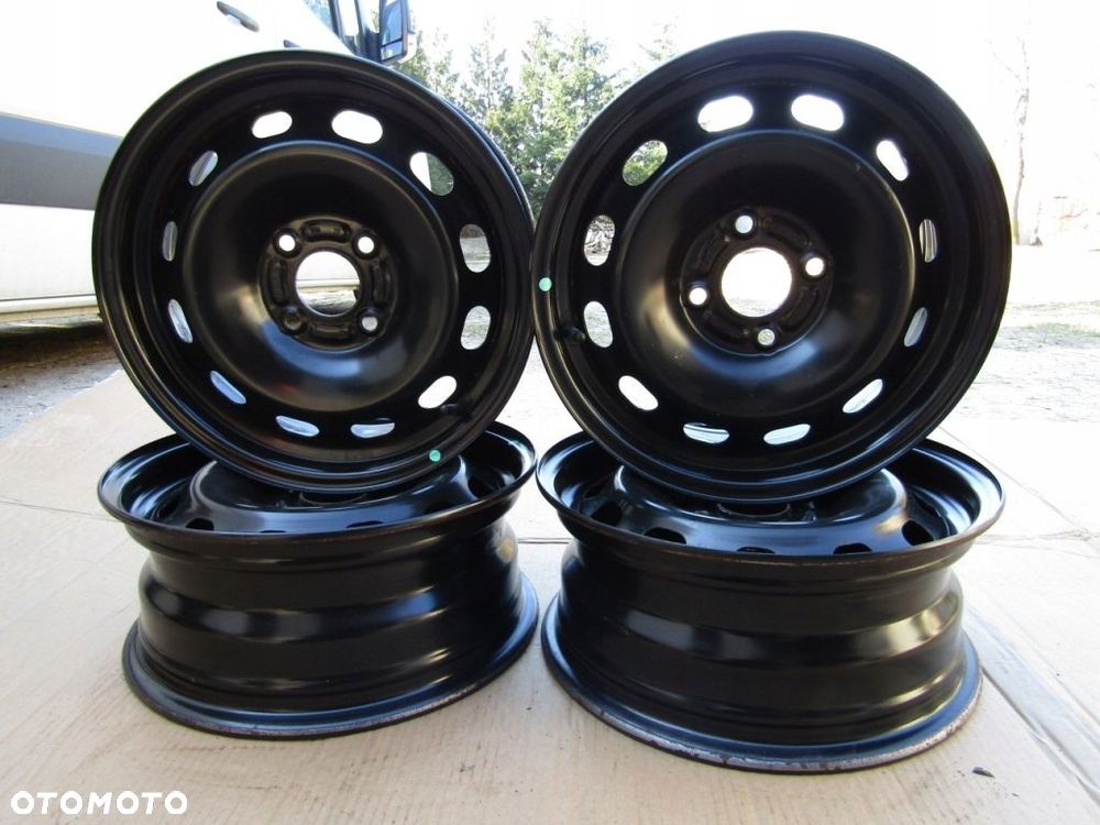 4x Felgi 15 Ford B-MAX Fiesta MK7 Ecosport Transit Courier  czujniki TPMS - 1
