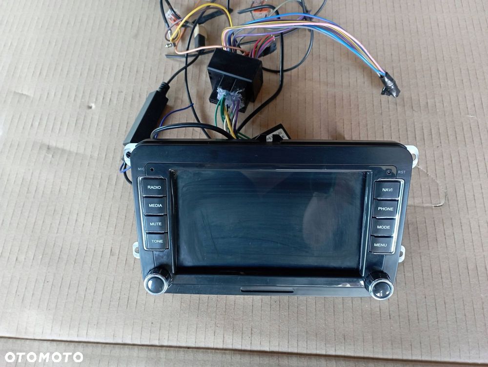 VW PASSAT B6 WYŚWIETLACZ EKRAN MONITOR RADIO NAVI - 1