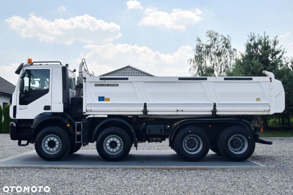 Iveco Magirus Trakker 450 8x4 Meiller Kipper - 8