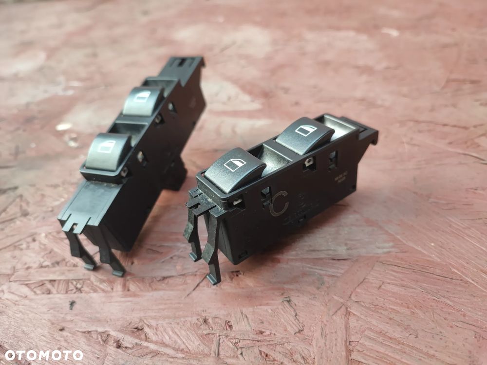 BMW E46 COUPE / COMPACT ORYGINALNE PRZEŁĄCZNIKI STEROWANIA SZYBAMI POD 4xELEKTRYCZNE SZYBY 2 UCHYLNE  EUROPA O NR. 61 31 6 902 175 / 61 31 8 381 509 OEM W BARDZO DOBRYM STANIE - 2