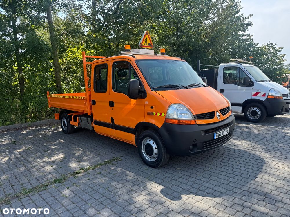 Renault Master Wywrotka brygadowka 7 osób doka  2008. 2.5DCi  Kiper I wł. Wywrot - 15