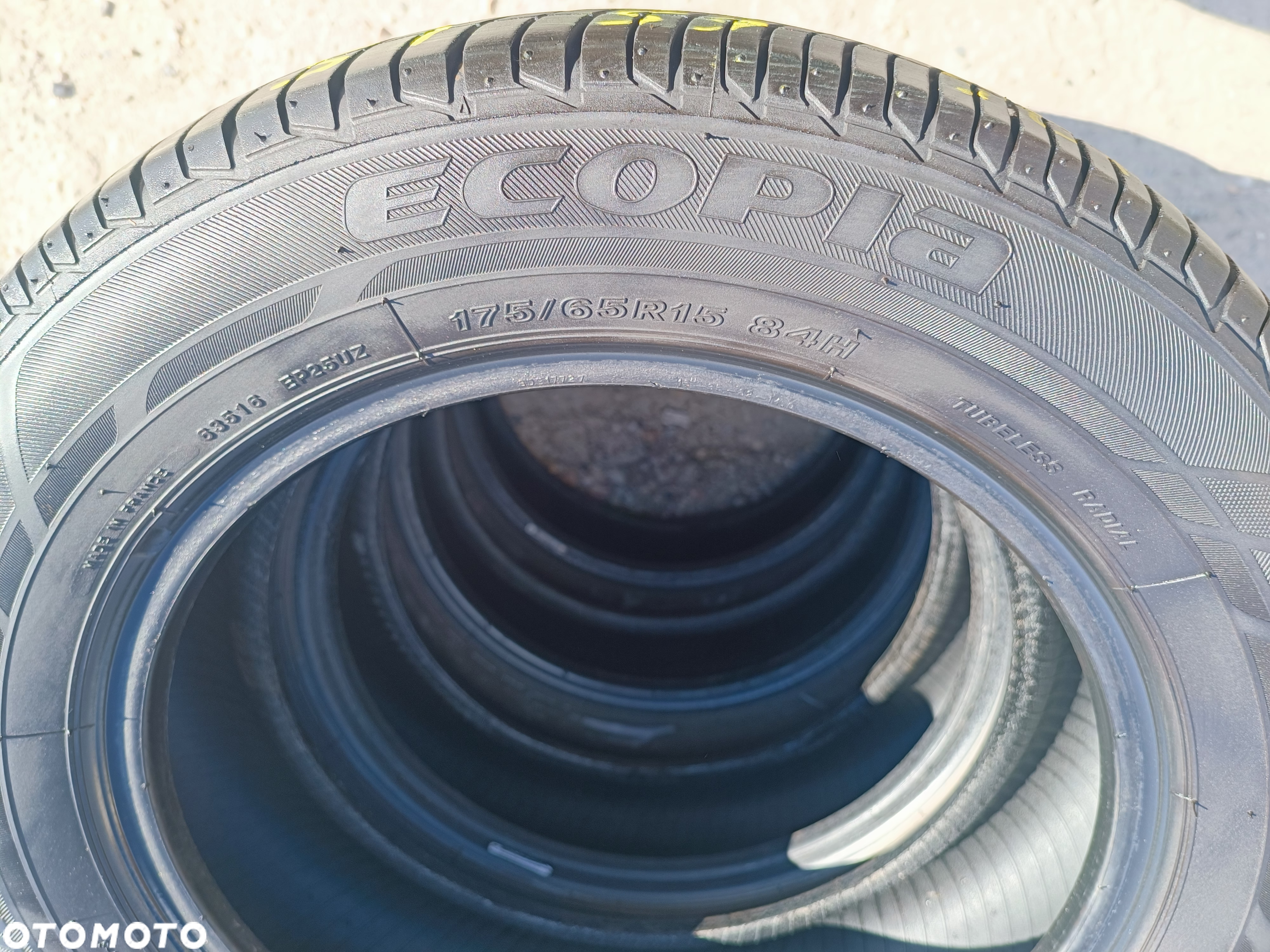 175/65R15 84H Opony Letnie Lato. Bridgestone Escopia 4,5-5mm Legnica ALU-RAD jak 185/60 - 6