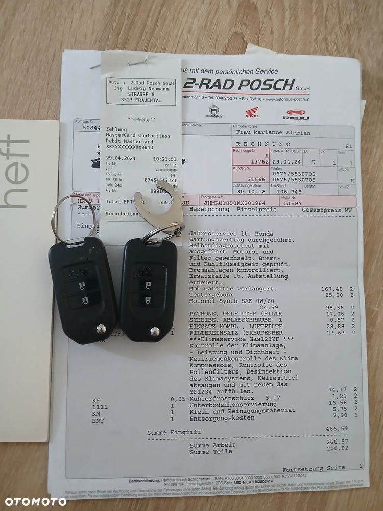 Honda HR-V 1.5 Elegance (ADAS) CVT - 24