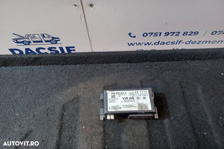 MODUL CONECTIUNE ONLINE 5NA035284A 5NA035284A Skoda Octavia 3 [faceli - 1