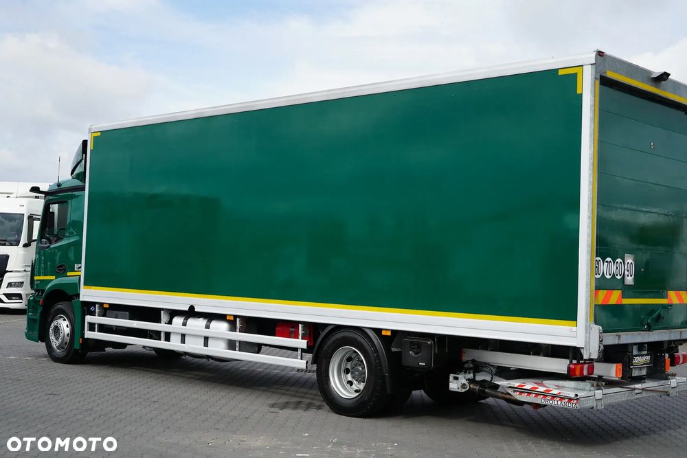 Mercedes-Benz ACTROS / 1833 / E 6 / MP 5 / KONTENER + WINDA / 21 PALET / DŁ. 8,6 M / ŁAD. 7 816 KG - 36
