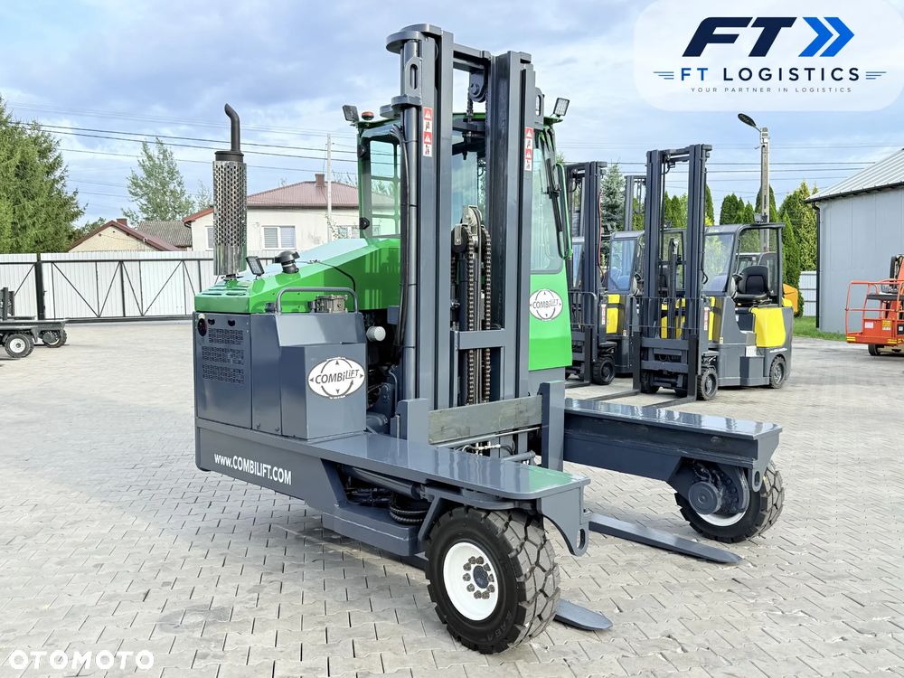 Combilift WÓZEK CZTEROKIERUNKOWY - WIELOKIERUNKOWY | COMBILIFT C6000XL | DIESEL | TRIPLEX 5500 MM | POZYCJONER WIDEŁ | WOLNY SKOK | NOWE OPONY | OGRZEWANIE | PO SERWISIE | STAN IDEALNY - 4