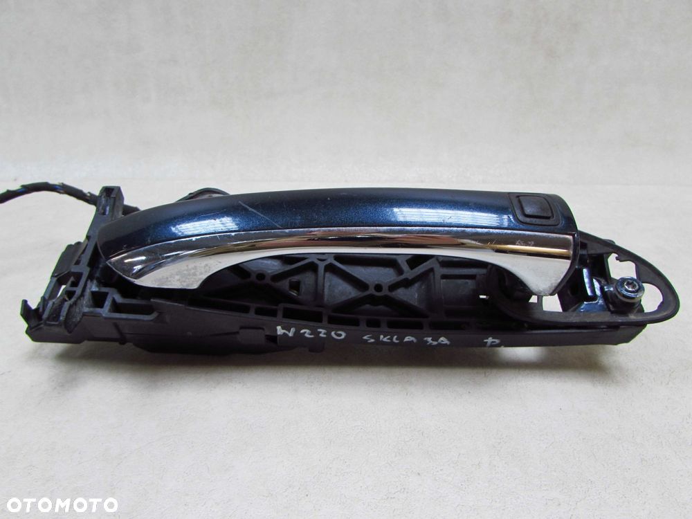 MERCEDES S KLASA W220 KLAMKA ZEWNETRZNA KASETA PRZOD PRAWA 6 PIN KEYLESS - 2