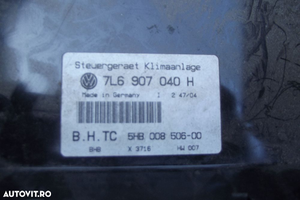 Climatronic VW Touareg 2002-2010 modul comenzi clima touareg - 1