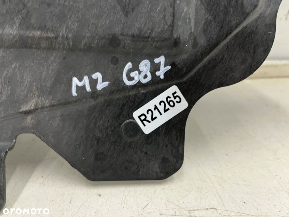 Osłona podwozia BMW M2 G87 23r.- osłona dolna płyta tylna pod zbiornik LEWA oryginalna 8082067 - 6