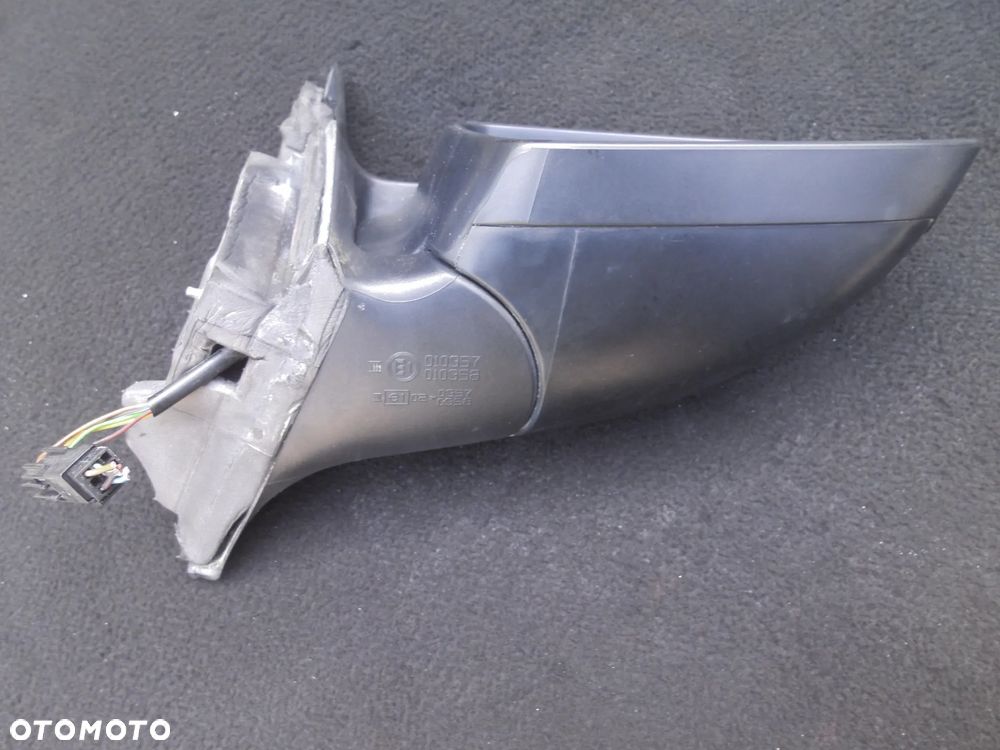 OPEL OMEGA B LUSTERKO ZEWNĘTRZNE PRAWE ELEKTRYCZNE 5PIN E1010357 SREBRNE - 4