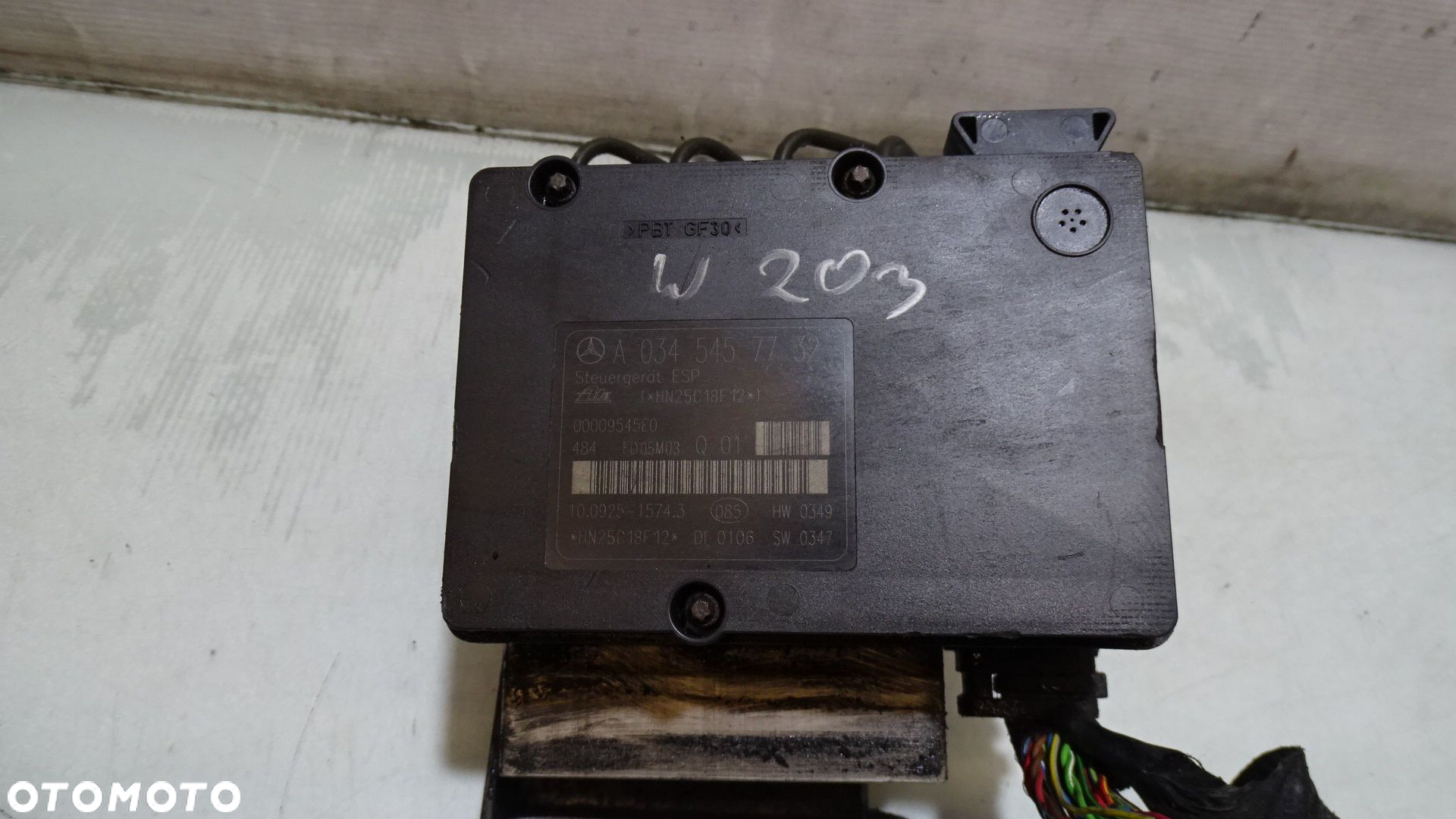 POMPA ABS MERCEDES-BENZ W203 C200 A0345457732 - 3
