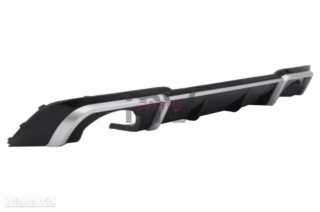 Difusor com Ponteiras Audi A3 8V Sportback / Hatchback (2016 a 2019) Look RS3 S-Line - 4