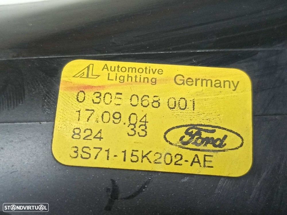 FAROL DE NEVOEIRO ESQUERDO FORD MONDEO BERLINA (GE) AMBIENTE (06.2003->) (D) - 6