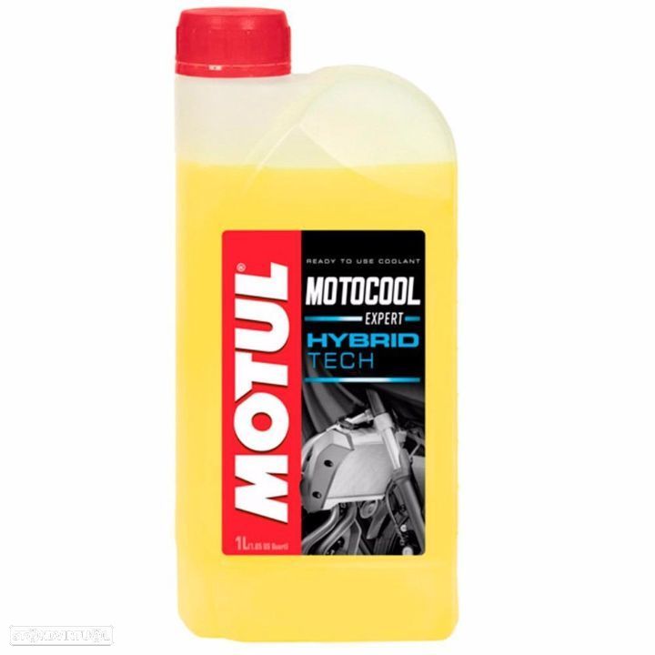 Motul, anticongelante motocool expert 1L liquido  radiador moto - 1