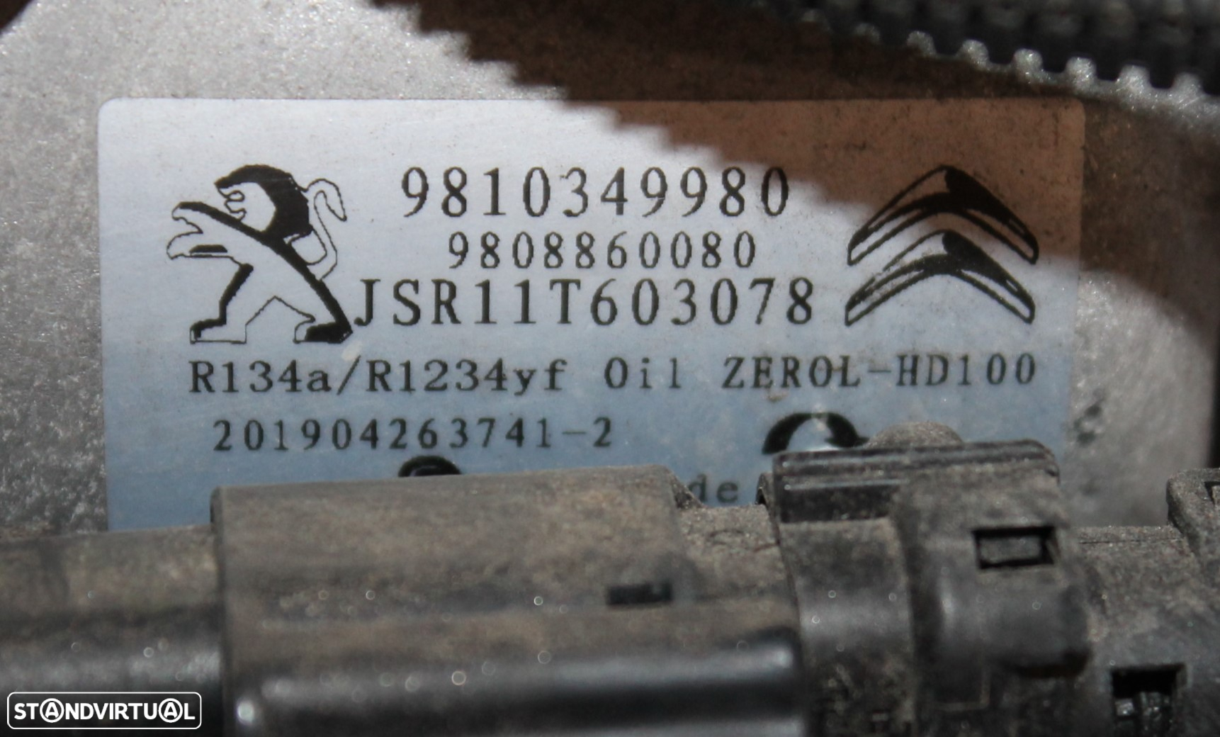 COMPRESSOR AC PEUGEOT 208 - 4