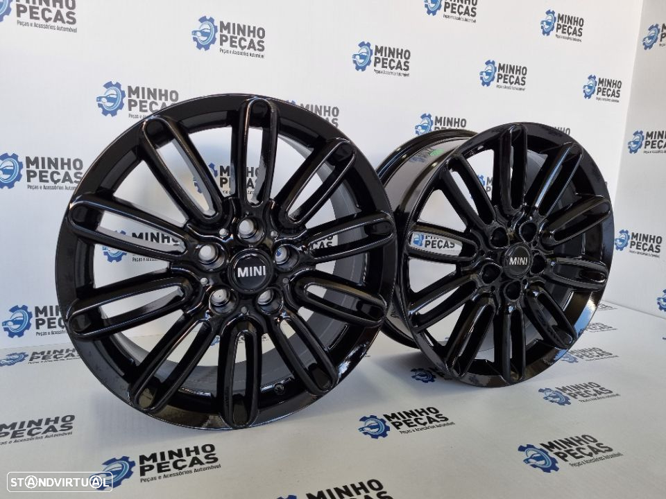 Jantes Mini Tentacle Spoke 500 em 17" (5x112) Preto Brilho - 2