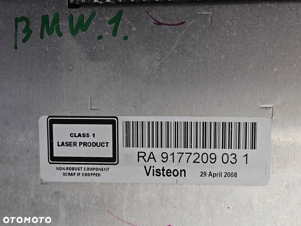 BMW 1 I E81 E87 radio CD Busisness  9177209-03 - 3