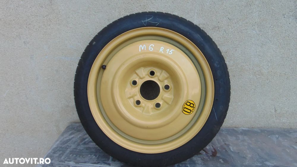 Roata rezerva Mazda 6 R15-T115/70 D15 an 2002-2008 - 2
