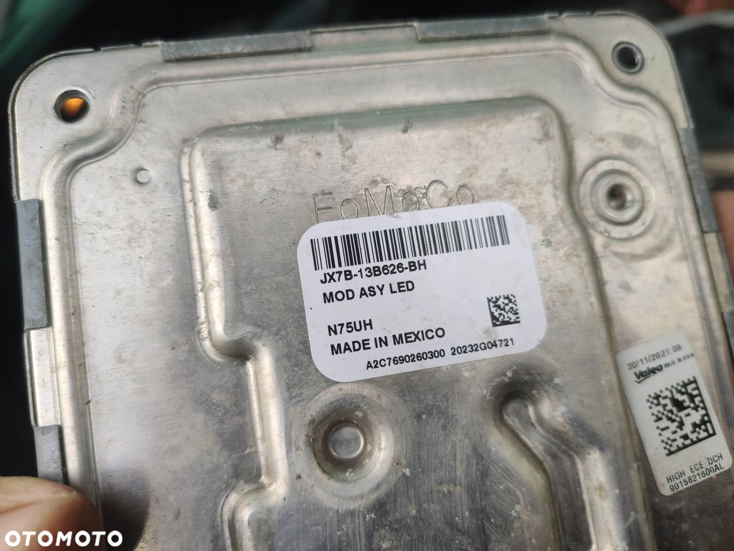 MODUŁ PRZETWORNICA LED LAMPY PRZÓD FORD KUGA FOCUS JX7B-13B626-BH - 3