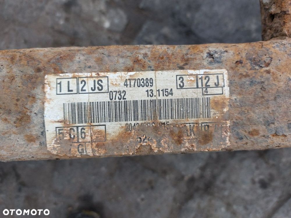 Zawieszenie tylne kompletne FORD FOCUS MK2 2004-2011 KOMBI ABS - 6