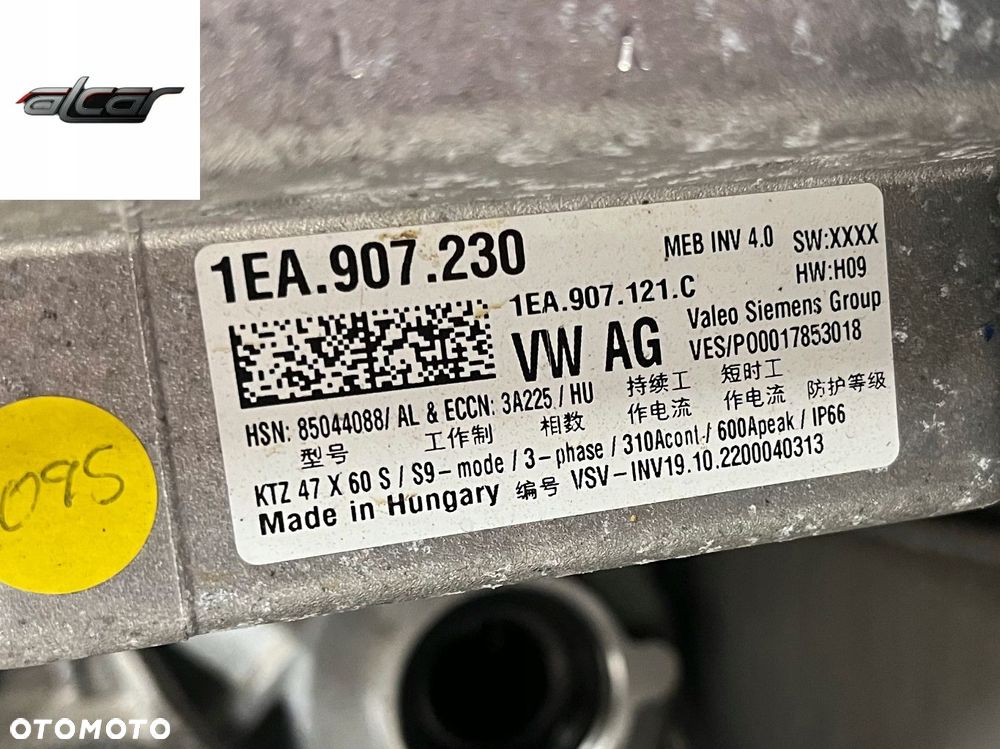 INWERTER KONWERTER FALOWNIK VOLKSWAGEN ID.4 1EA 907 230 - 2