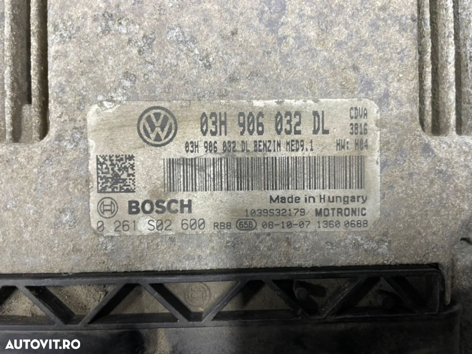 Calculator motor ECU pentru SKODA SUPERB 2, motor 3,6 benzina, an 2009-2014 - 2