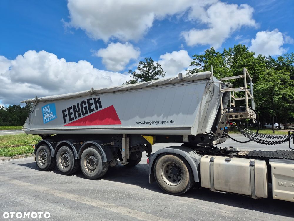 Schmitz Cargobull Waga: 5163kg SKI 24 SL 7.2 / z Niemiec / Podnoszona oś / Aluminiowa wywrotka / - 37