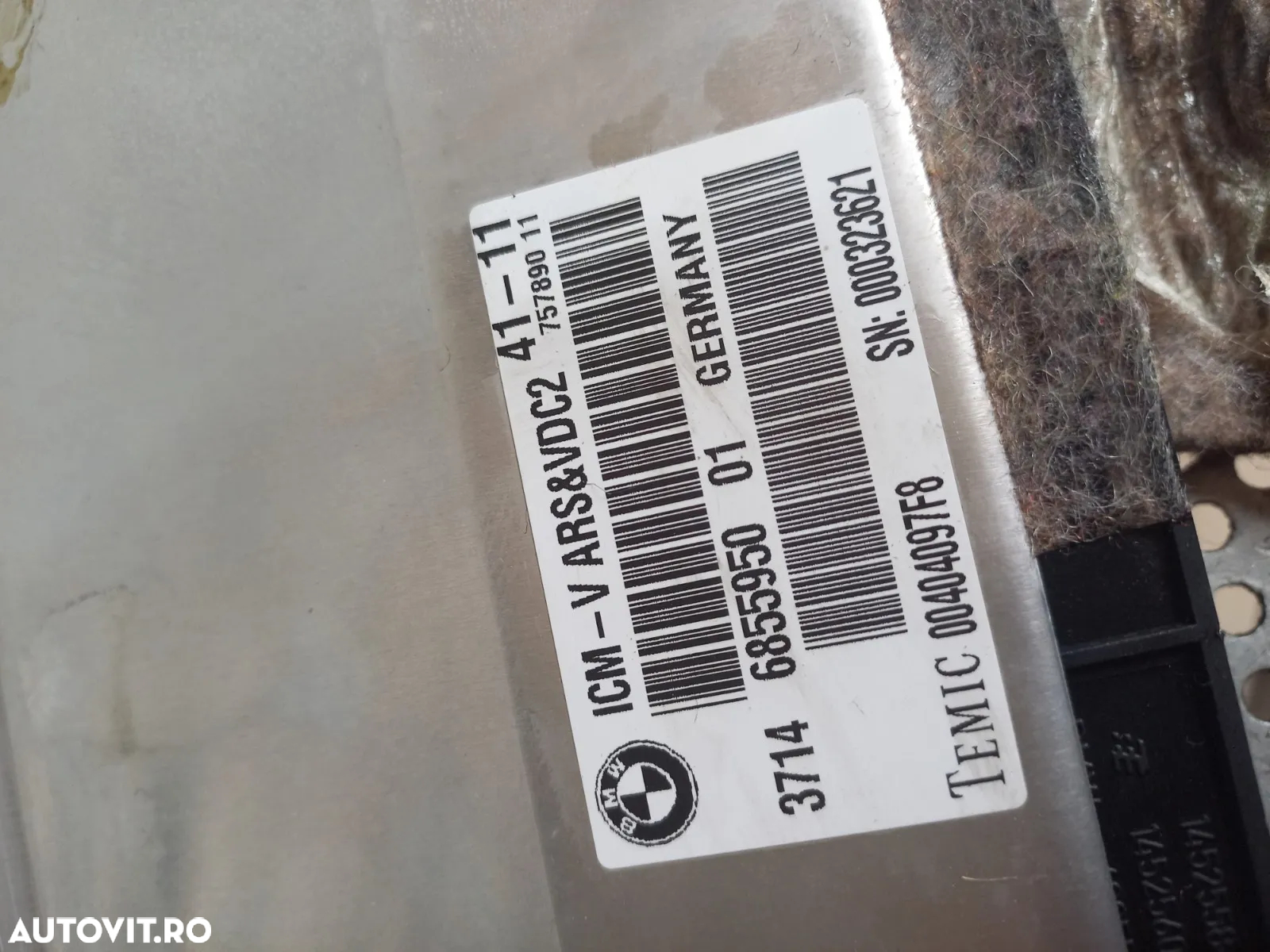Calculator Modul Suspensie ICM Bmw Seria 7 F01 F02 F03 F04 Cod  Dezmembrez Bmw Seria 7 F01 F02 - 4