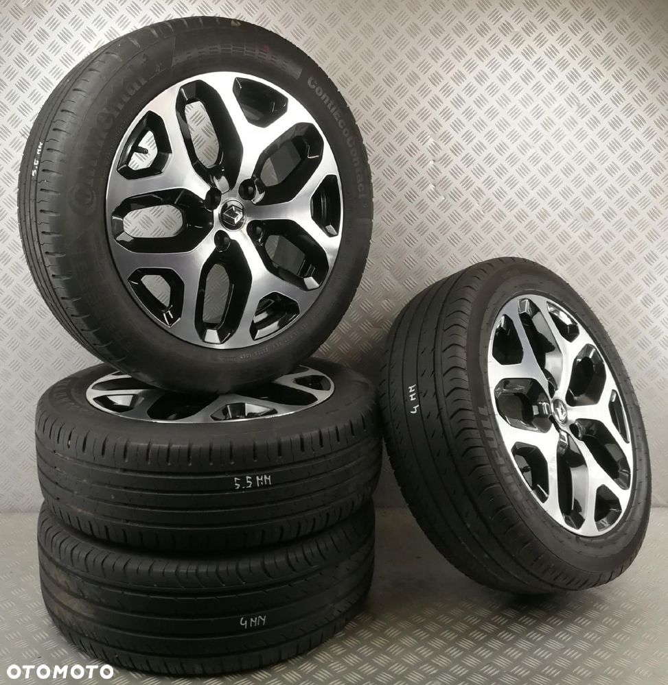 205/55R17 opony koła letnie felgi aluminiowe 17X6,5 4x100 RENAULT CAPTUR - 2