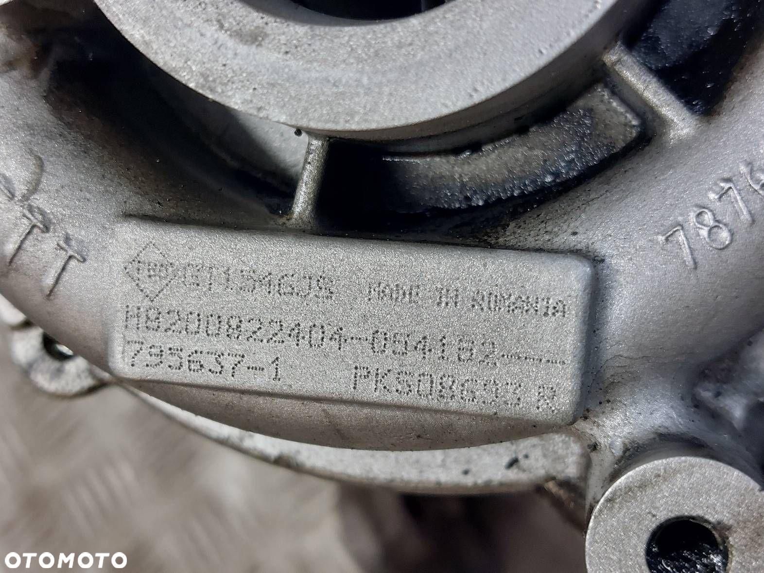 TURBOSPRĘŻARKA TURBINA RENAULT MASTER III 2.3 DCI H8200822404 - 7