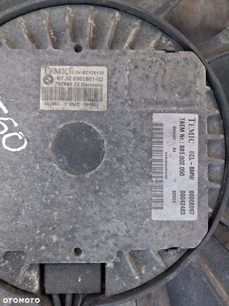 BMW 5 E60 E61 E63 E64-- 4,4 V8 Pas przedni wzmocnienie czołowe zderzaka 51647033741  11267310  Wentylator silnika chłodnicy moduł sterownik TEMIC 6732690186102  75789022 Chłodnica wody BEHR 1711750797207 Chłodnica klimatyzacji kierownica powietrza - 4