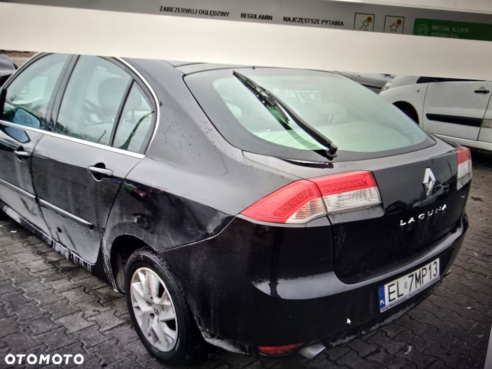 renault laguna III lift NV676 maska zderzak lampa grill błotnik drzwi zbiornik paliwa szyba - 8