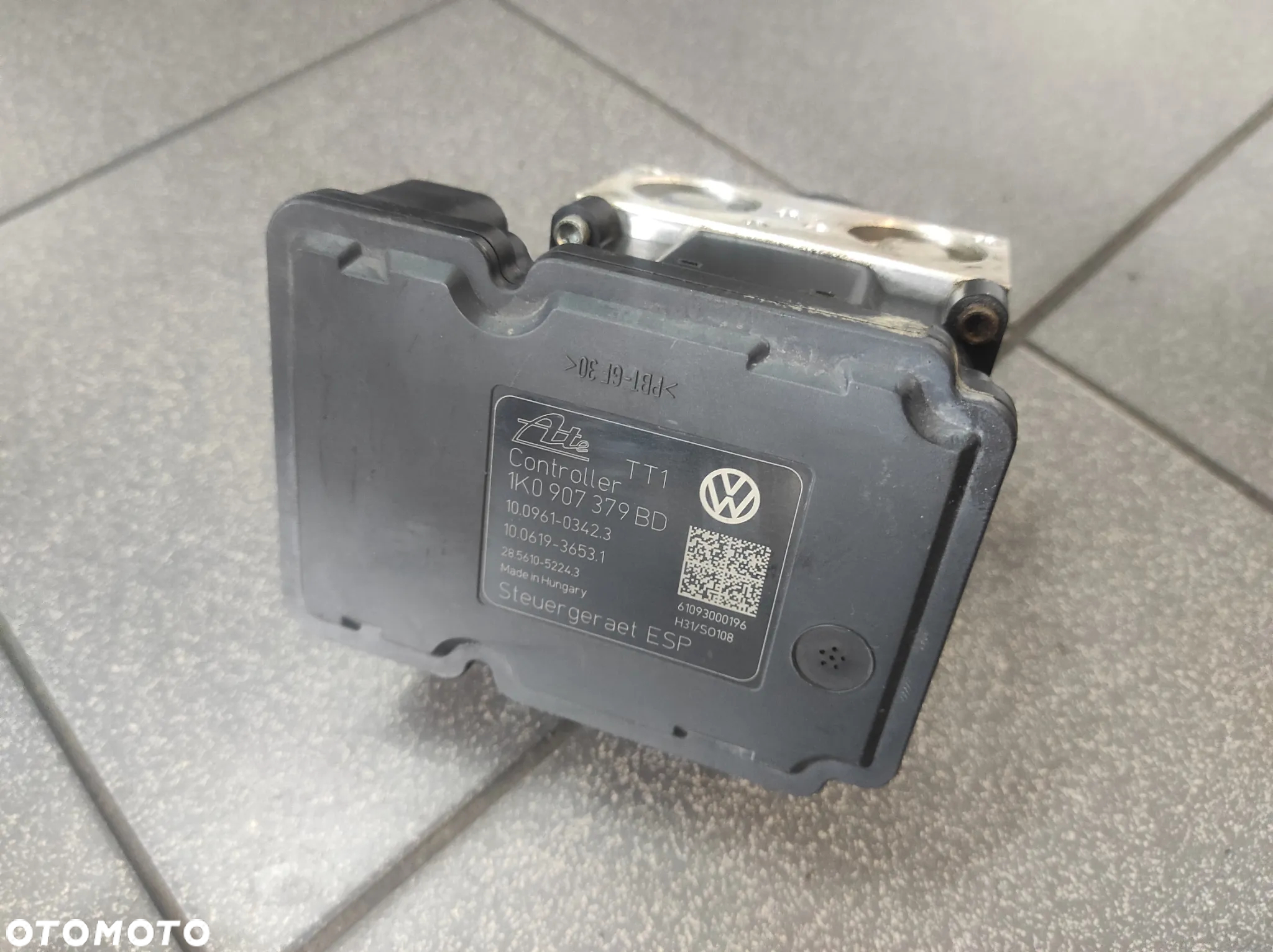 POMPA STEROWNIK ABS 1K0614517CN 1K0907379BD SPRAWNA VW AUDI SEAT SKODA WYSYŁKA !!!! - 2