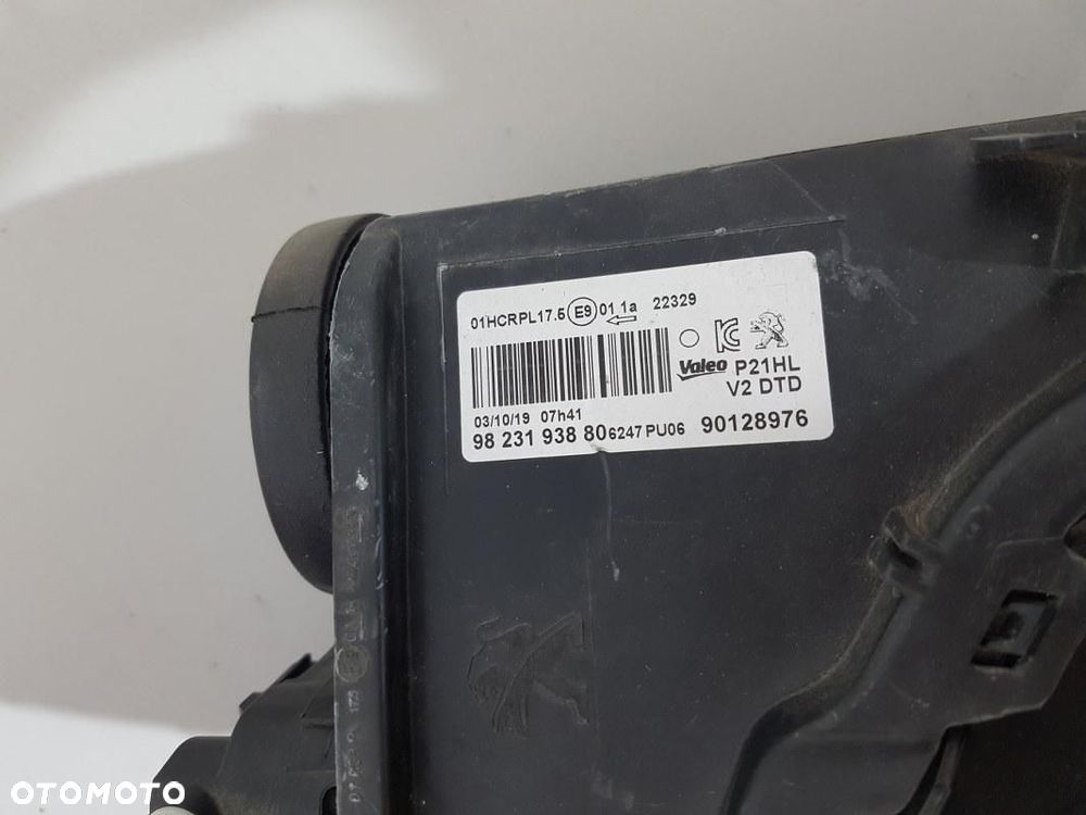 LAMPA PRZÓD PRZEDNIA PRAWA PEUGEOT 208 II 2 9823193880 ORYGINAŁ - 5
