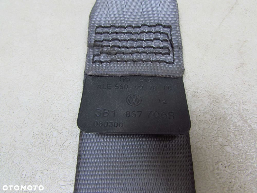 VOLKSWAGEN PASSAT B5 96-05 PAS BEZPIECZENSTWA PRAWY PRZOD 3B1857706B - 6