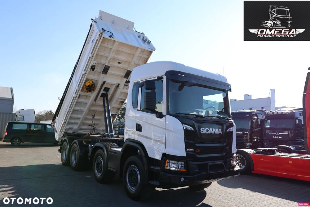 Scania G 460 / 8X4 / WYWROTKA MEILLER 3S / BORDMATIC - 11