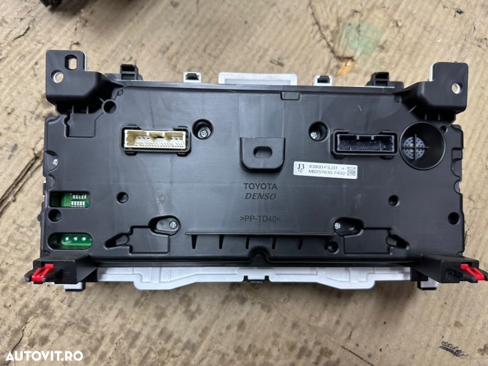 Kilometraj ceasuri bord TOYOTA YARIS 4 an dupa 2020 cod 83800-F5J31 - 4