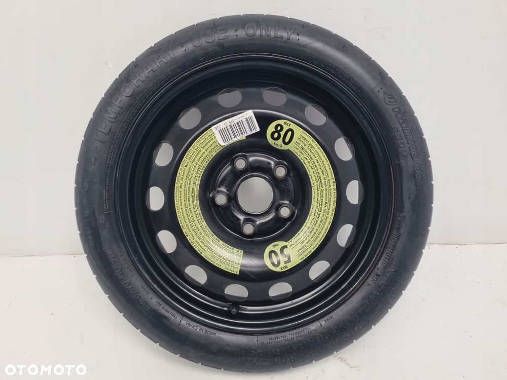 KOŁO DOJAZDOWE ZAPASOWE Audi Seat Vw Golf VI 125/70 R16 1K0601027S 5x112 - 2