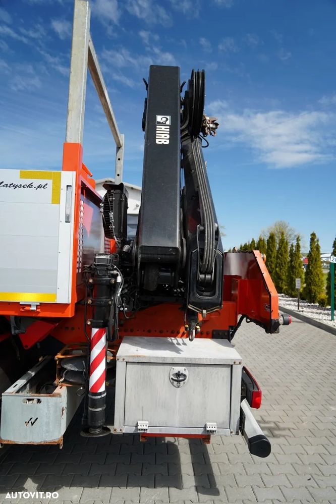 Renault C 430 / 6x4 / LIVRARE 6.2 M + CUPTOR HIAB X-DUO 188 / EXTENSIE 15 M / RADIOCOMANDĂ / FURCĂ / ROTATOARE - 22