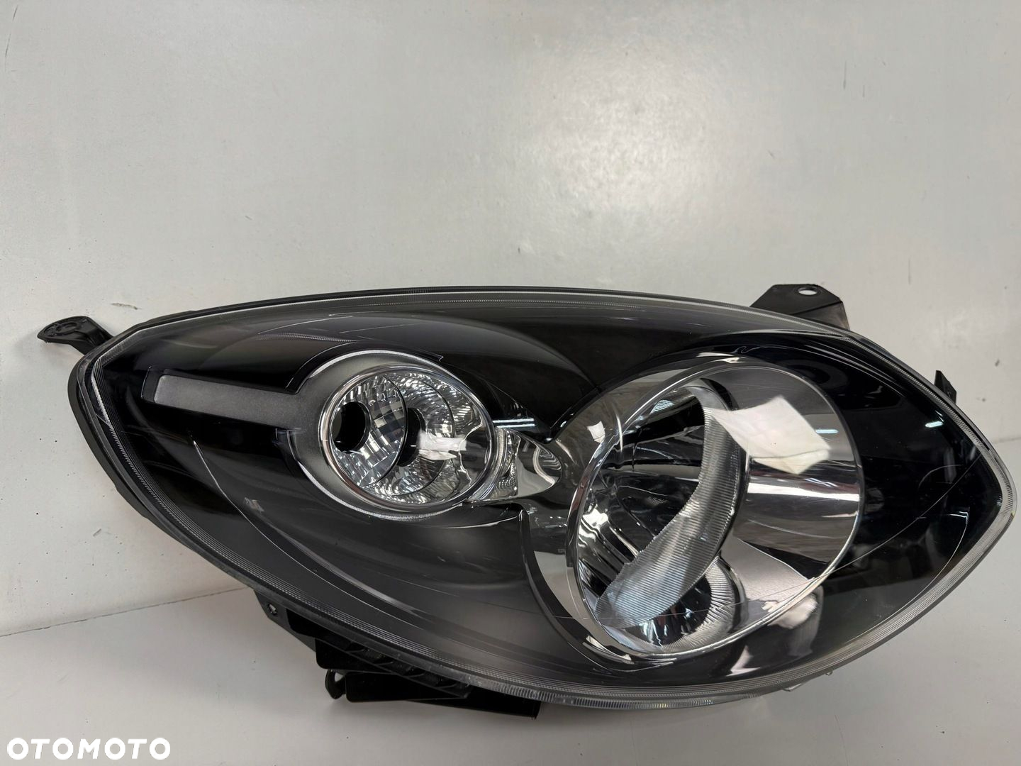 LAMPA PRZOD PRZEDNIA PRAWA RENAULT TWINGO II 2 2007- CZARNA GT EUROPA CALA - 3