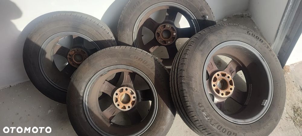 Opony goodyear R15/195/65/H91 wraz z alufelgami Dezent TD - 4
