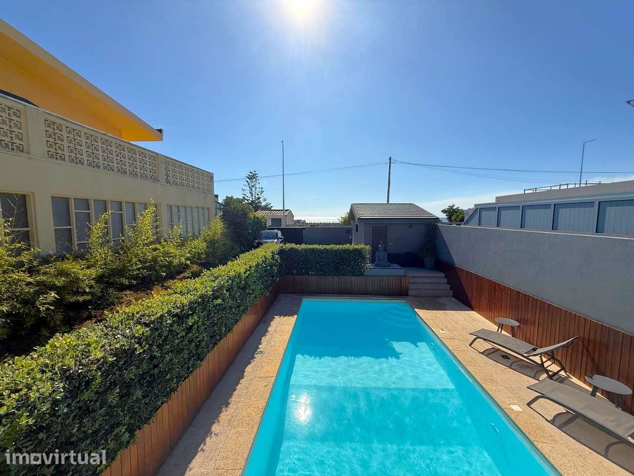 Moradia T2 com piscina e vista mar em Lavra - Grande imagem: 2/33