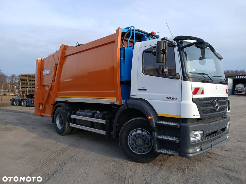Mercedes-Benz AXOR 1824 4X2  SMIECIARKA ROS ROCA ZWOLNICA MANUAL do zabudowy bramowiec - 3