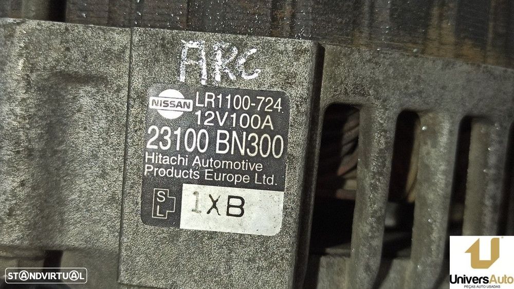 ALTERNADOR NISSAN ALMERA (N16/E) ACENTA - 2