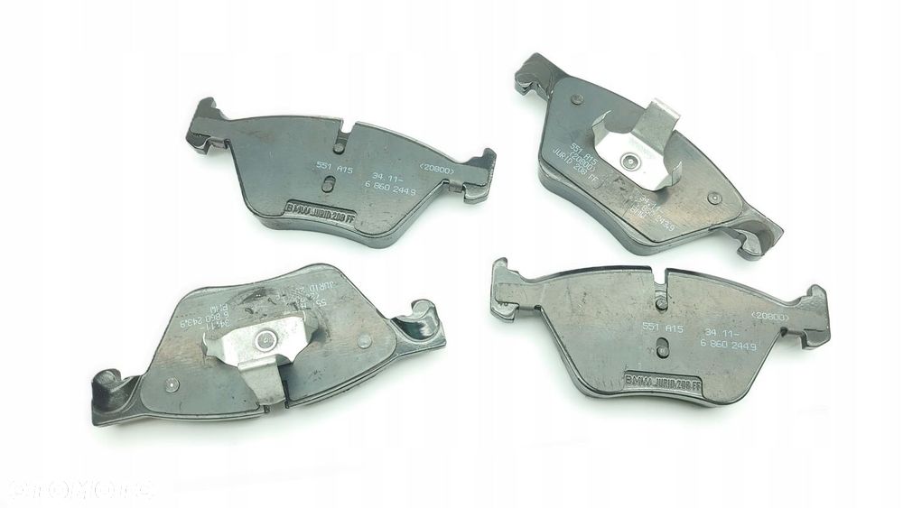 KLOCKI HAMULCOWE PRZÓD BMW 5 F18, F10, F11 530D, 525D, 528i 34116860242 - 1