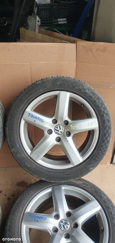 Alufelgi BBS z oponami 5x130 9J ET60 275/45 R19 VW Touareg 7L6601025R - 4
