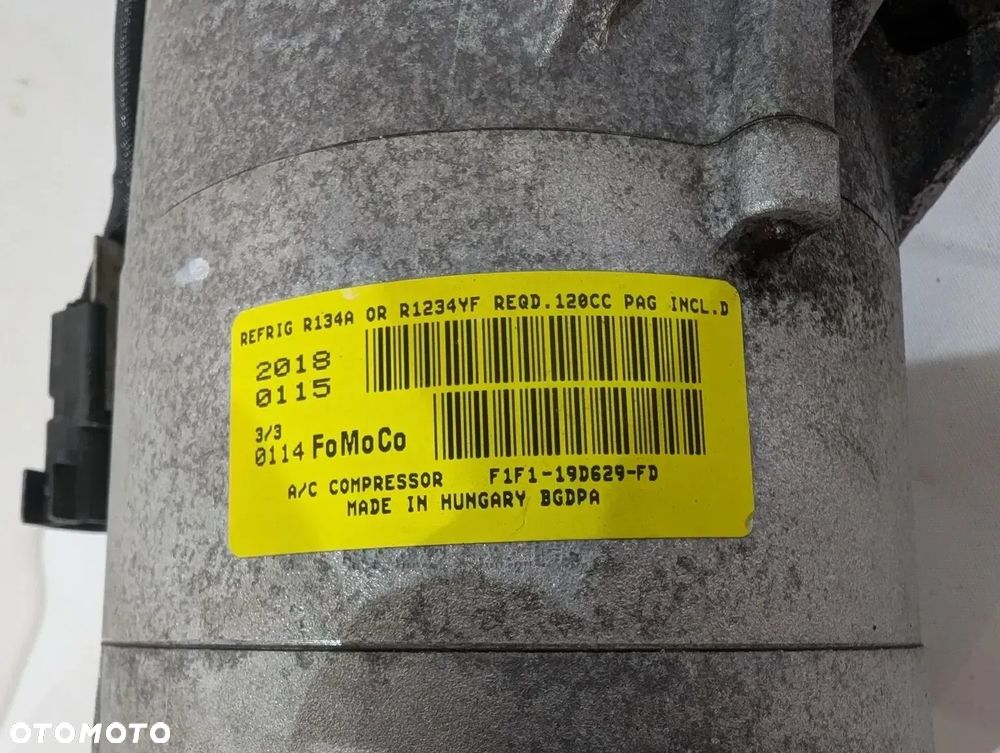 FORD FOCUS MK3 SPRĘŻARKA KOMPRESOR KLIMATYZACJI F1F1-19D629-FD - 6