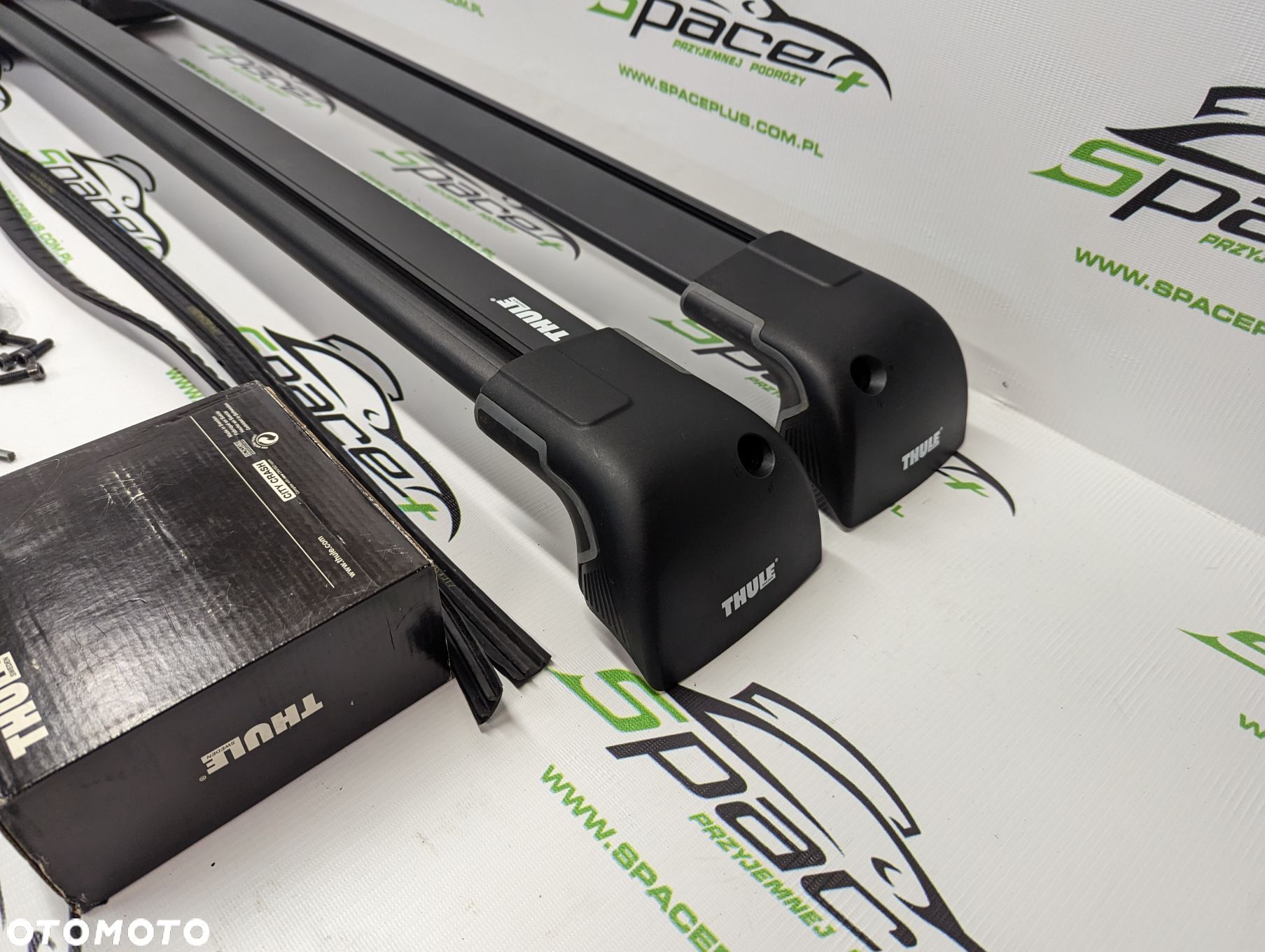 Bagażnik dachowy Thule Wingbar Edge Czarny 9594B + Kit dopasowujący 183071 - 1