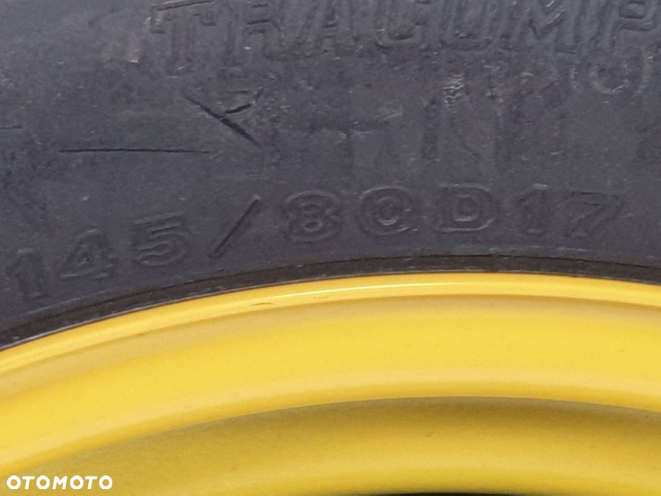Koło Dojazdowe Zapasowe SUBARU FORESTER 145/80D17 107m - 3