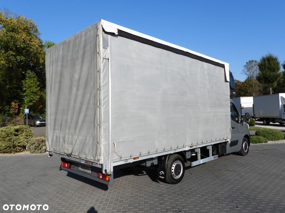 Renault MASTER PLANDEKA 10 PALET WEBASTO TEMPOMAT LEDY PNEUMATYKA KLIMATYZACJA  165KM - 4